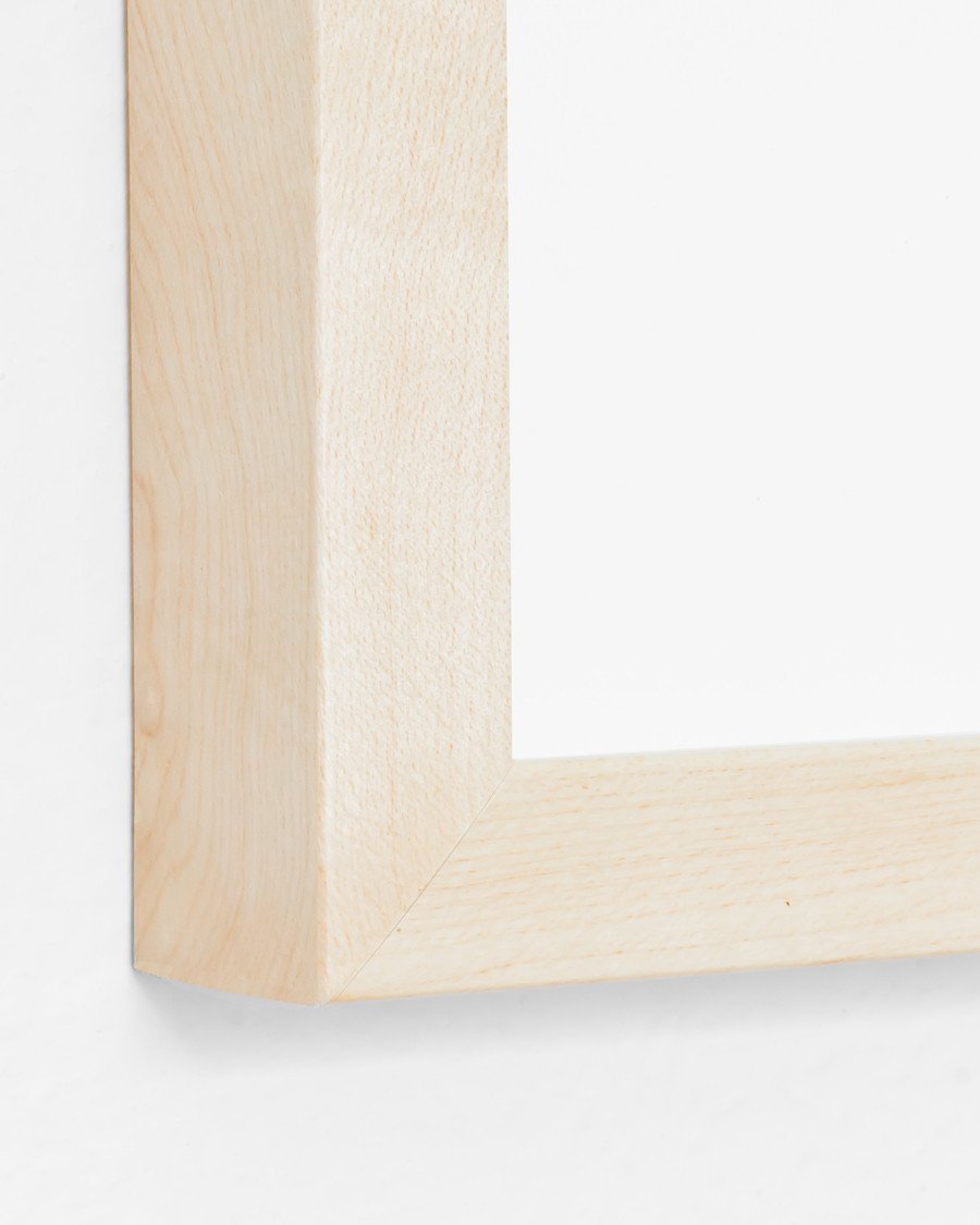Simply Framed Natural Wood Gallery Frame
