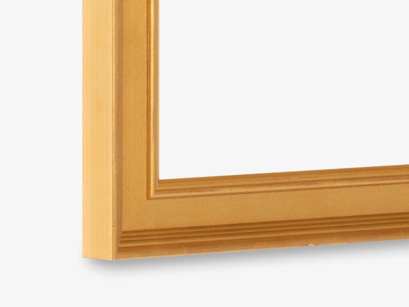 Certificate Wide Gold - Corner Sample