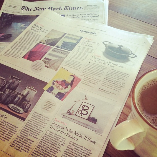 We're in The New York Times!