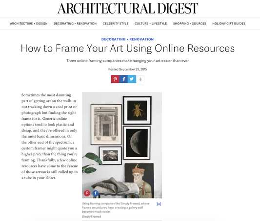 Online Framing Made Easy