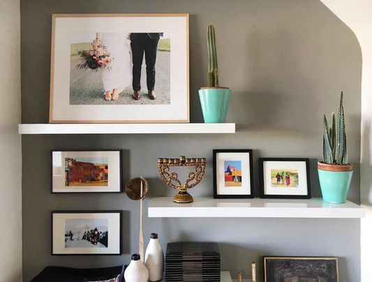 Simply Framed In BRIDES Magazine