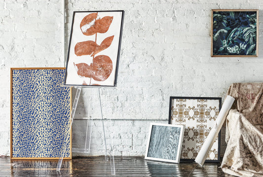 Framed Wallpaper As Art