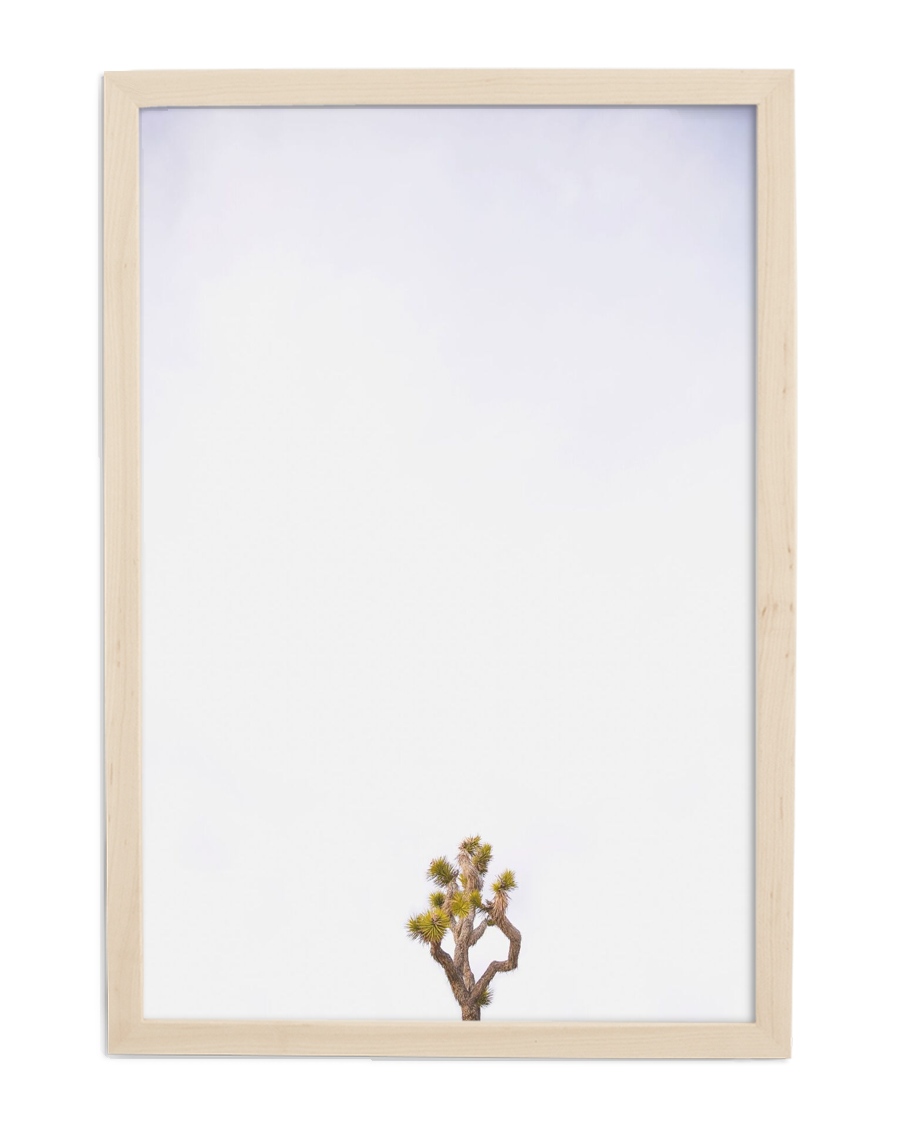 Simply Framed Natural Gallery Frame Deep featuring artwork by Max Wanger Print Shop