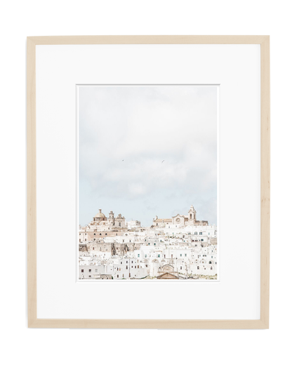 Simply Framed Natural Wood Gallery Frame featuring artwork by Kate Holstein