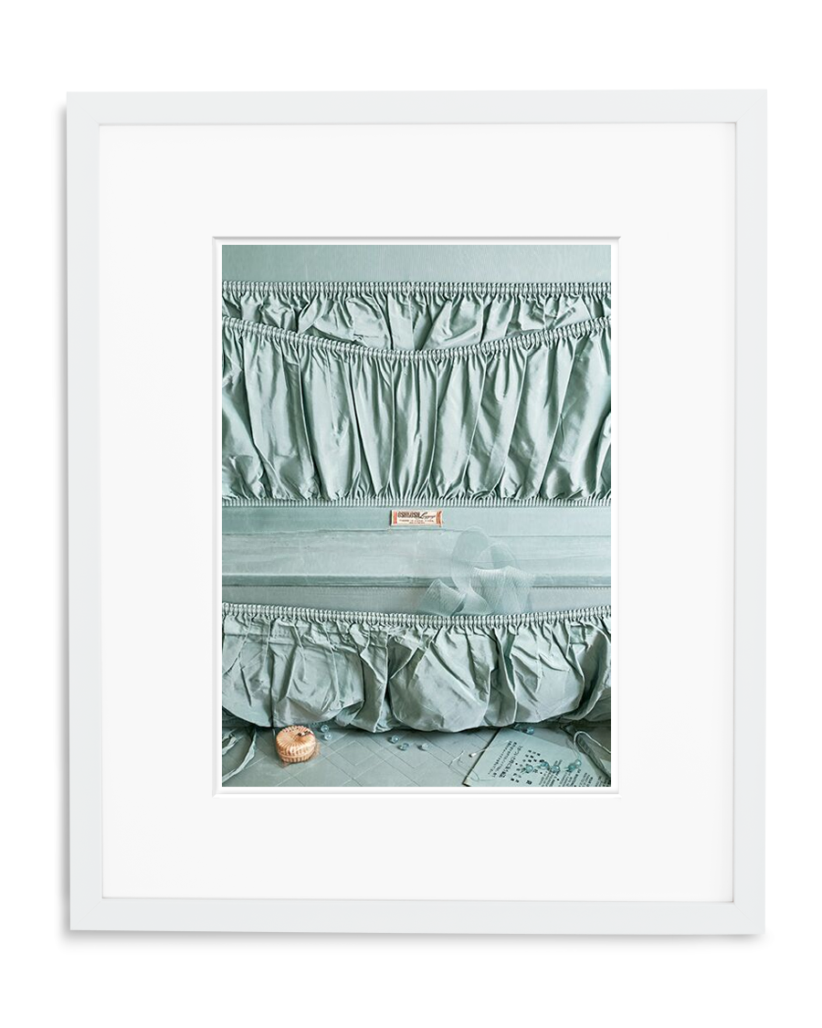 Simply Framed White Gallery Frame featuring artwork by Permanent Press Editions