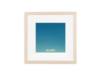 Simply Framed Gallery Frame Wide Natural featuring artwork by Max Wanger Print Shop