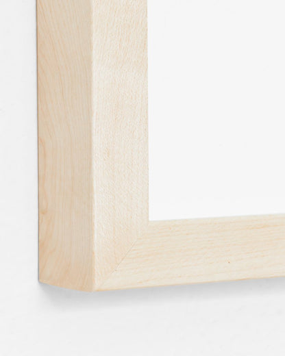 Simply Framed Natural Wood Gallery Frame