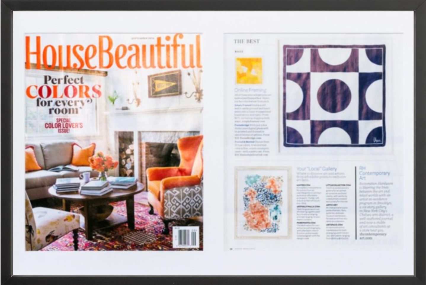 Frame an Online Article