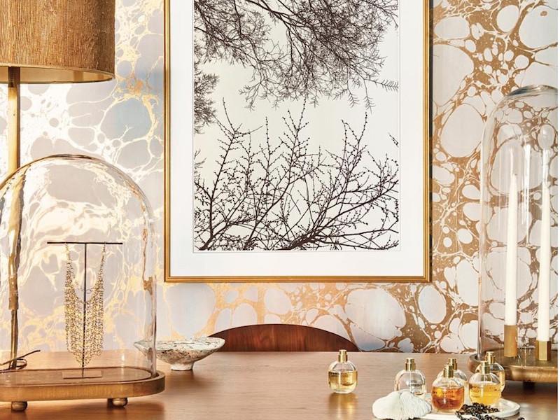 Simply Framed Certificate Frame Antique Gold featuring artwork by Permanent Press Editions