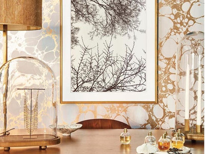 Simply Framed Certificate Frame Antique Gold featuring artwork by Permanent Press Editions